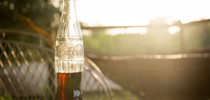 Coca Cola der har været i køleskab